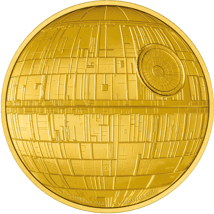 5 Unze Gold Todesstern Star Wars 2022 PP (Auflage: 25 | Polierte Platte)