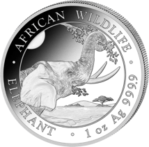 1 Unze Silber Somalia Elefant 2023
