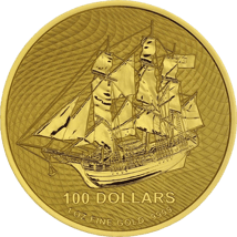 1 Unze Gold Cook Islands 2023