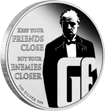 1 Unze Silber Der Pate - 50. Jubiläum 2022 (Auflage: 1.000 | Polierte Platte)