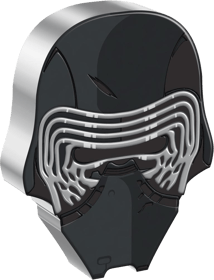 1 oz Silver Kylo Ren 2022 PP (Mintage: 10,000 | colorized | Proof)