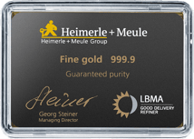 50 x 1g Gold Tafelbarren Combibar (Made in Germany)