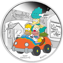 1 Unze Silber Krusty Lu Studios 2022 PP (Auflage: 5.000 | Polierte Platte)