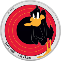 1 Unze Silber Daffy Duck 2022 (Auflage: 3.000 | coloriert)