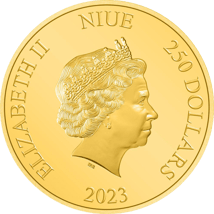 1 Unze Gold Lunar Bugs Bunny 2023 (Auflage: 100 | Polierte Platte)