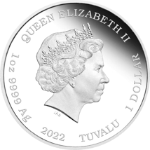 1 Unze Silber James Bond Roger Moore 2022 PP (Auflage: 5.000 | Polierte Platte)