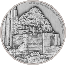 1 Unze Silber Herr der Ringe Helms Klamm 2022 AF (Auflage: 3.000 | Antik Finish)