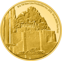 1/4 Unze Gold Herr der Ringe Helms Klamm 2022 PP (Auflage: 300 | Polierte Platte)