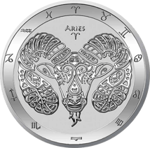 1 Unze Silber Sternzeichen Widder 2022
