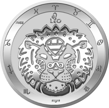 1 Unze Silber Sternzeichen Löwe 2022