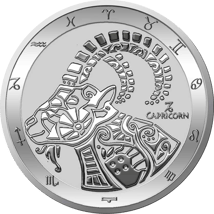 1 Unze Silber Sternzeichen Steinbock 2022