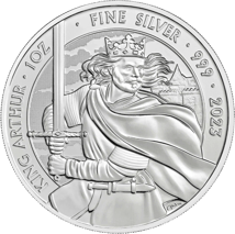 1 oz Silver Myths and Legends King Arthur 2023