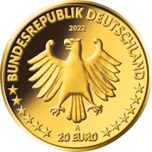 1/8 oz Gold 20 Euro Grey Seal 2022 (Return of the Wildlife | Letter: A)