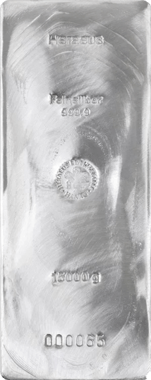 15kg Silberbarren (verschiedene Hersteller)