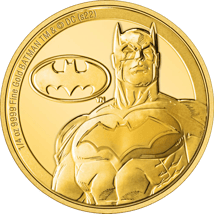 1/4 Unze Gold DC Classic Heroes Batman 2022 PP (Auflage: 500 | Polierte Platte)