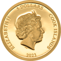 0,5g Gold Sparta 2023 PP (Auflage: 5.000 | Polierte Platte)