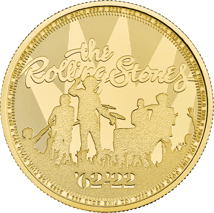 1 Unze Gold Music Legends Rolling Stones 2022 (Auflage: 4.000)
