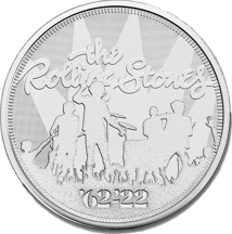 1 Unze Silber Music Legends Rolling Stones 2022 (Auflage: 50.000)