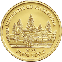 1 Unze Gold Kambodscha Lost Tigers 2023 (Auflage: 100)