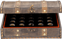 100 x 1/10 Unze Gold Britannia 2024 (Charles III.) (Schatztruhe)