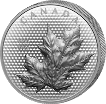 5 Unze Silber Maple Leaf 2023 35. Jubiläum ( Auflage: 2.000 | Ultra High Relief | Polierte Platte)