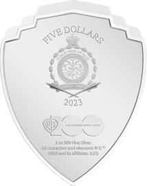2 Unze Silber Warner Brothers Der Zauberer von OZ Looney Tunes 2023 PP (Auflage: 1.923 | coloriert | Polierte Platte)