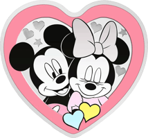 1 Unze Silber Walt Disney Mickey Maus 2023 (Auflage: 5.000 | coloriert | Polierte Platte)
