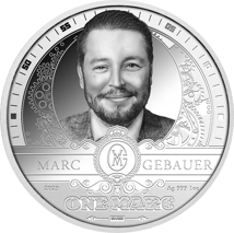 1 Unze Silber Marc Gebauer PP (Auflage: 500 | Polierte Platte)