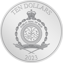 3 Unze Silber Minnie Mouse Mickey & Friends Walt Disney 2023 (Auflage: 1.000 | coloriert | Polierte Platte)