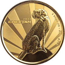 1 Unze Gold Kamerun Gepard 2022 (Auflage: 100)