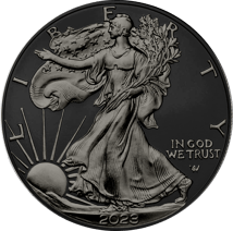 1 Unze Silber American Eagle 2023 Ruthenium-Black Edition (Auflage: 100)