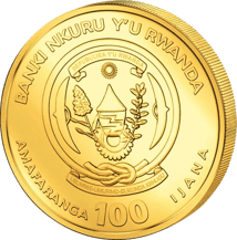 1 Unze Gold Ruanda Berggorilla 2023 (Auflage:100 | inkl. Zertifikat & Etui)