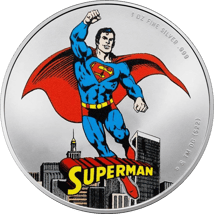 1 Unze Silber Superman 2023 (Auflage: 2.500 | coloriert)