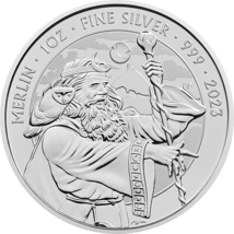 1 oz Silver Myths and Legends Merlin 2023