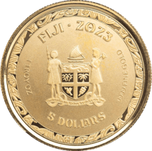 1 Unze Gold Fiji Koi Fisch 2023 (Auflage: 100)