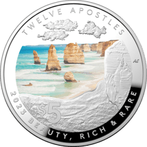 1 Unze Silber Zwölf Apostel 2023 PP (Auflage: 7.500 | Gewölbt | Polierte Platte)