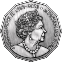 Silber 50. Jubiläum AC/DC 2023 (Auflage: 5.000 | Antik Finish )