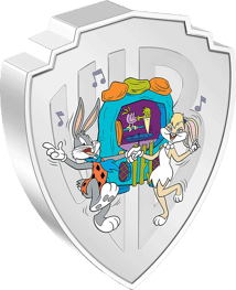 2 Unze Silber Warner Brothers Familie Feuerstein Looney Tunes 2023 PP (Auflage: 1.923 | coloriert | Polierte Platte)