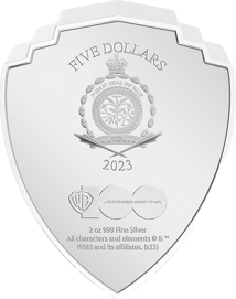 2 Unze Silber Warner Brothers Familie Feuerstein Looney Tunes 2023 PP (Auflage: 1.923 | coloriert | Polierte Platte)