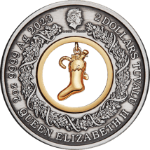 2 Unzen Silber Die Nacht vor Weihnachten 2023 (Antik Finish | Auflage 3.000)