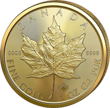 1 Unze Gold Maple Leaf 2024