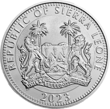 1 Unze Silber Sierra Leone Ägyptische Götter - Ra 2023 (Auflage: 5.000)