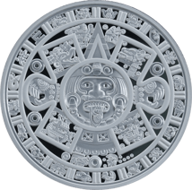 5 Unze Silber Aztekenkalender (Auflage: 1.000)