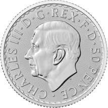 1/4 Unze Silber Britannia 2024 (Charles III.)
