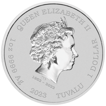 1 Unze Silber Casino Royale Chip James Bond 007 (Auflage: 2.500 | coloriert)