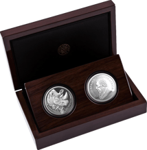 Big Five II Silber Krügerrand Privymark Set Nashorn 2022 PP (Auflage: 1.000 | Polierte Platte)