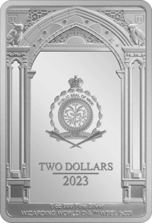 1 Unze Silber Fluffy Harry Potter Magische Kreaturen 2023 PP (Auflage: 2.000 | coloriert | Polierte Platte)