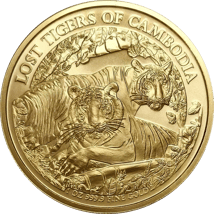 1 Unze Gold Kambodscha Lost Tigers 2024 (Auflage: 100)