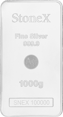 1 kg Silber StoneX Münzbarren