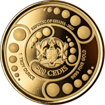 1 Unze Gold Ghana Alien 2023 (Auflage: 100)
